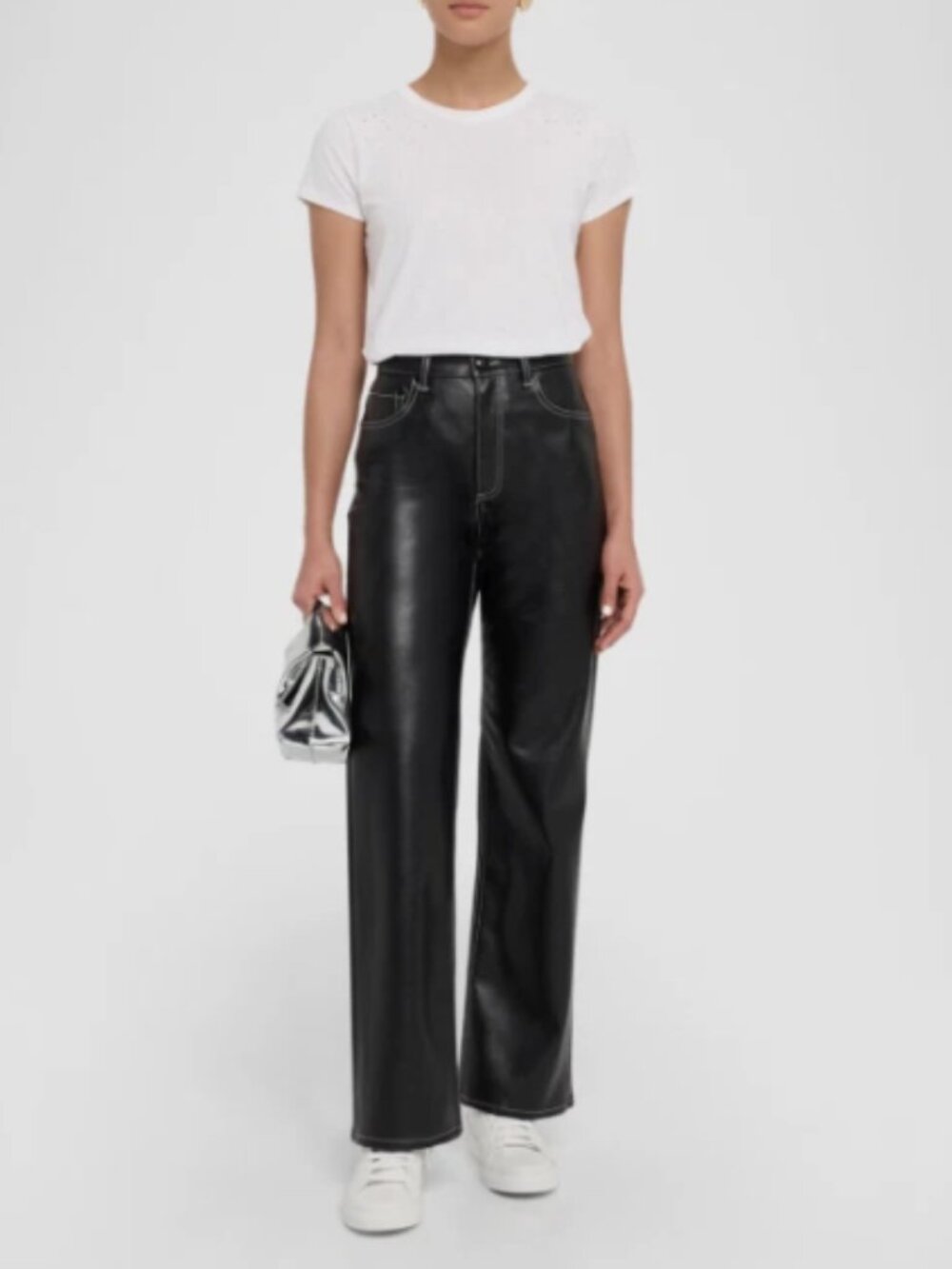 Rag & Bone Shea Straight Faux Leather Pants Size 30-MSRP$348